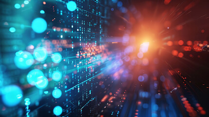 Naklejka premium abstract technology background