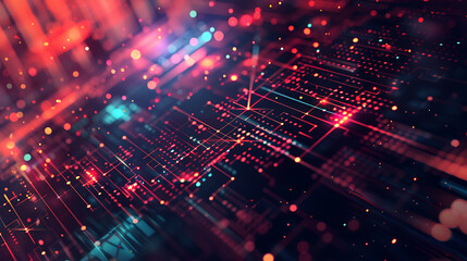 Fototapeta premium abstract technology background