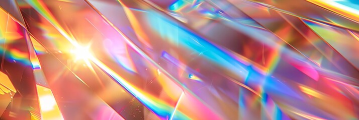 A colorful, abstract background with a sun shining through it. The sun is the main focus of the image, and the colors of the background create a sense of movement and energy