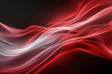 Obraz premium Fractal Waves Abstract Background Creative Art