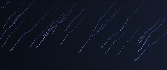 lightning in the dark sky canvas, abstract lightning strikes stroke design for element, background