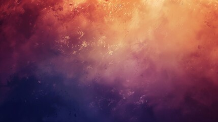 Obraz premium colorful abstract background with warm orange and yellow hues transitioning to cool purple and blue tones.