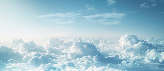 cloud computing technology concept. Copy space image. Place for adding text and design