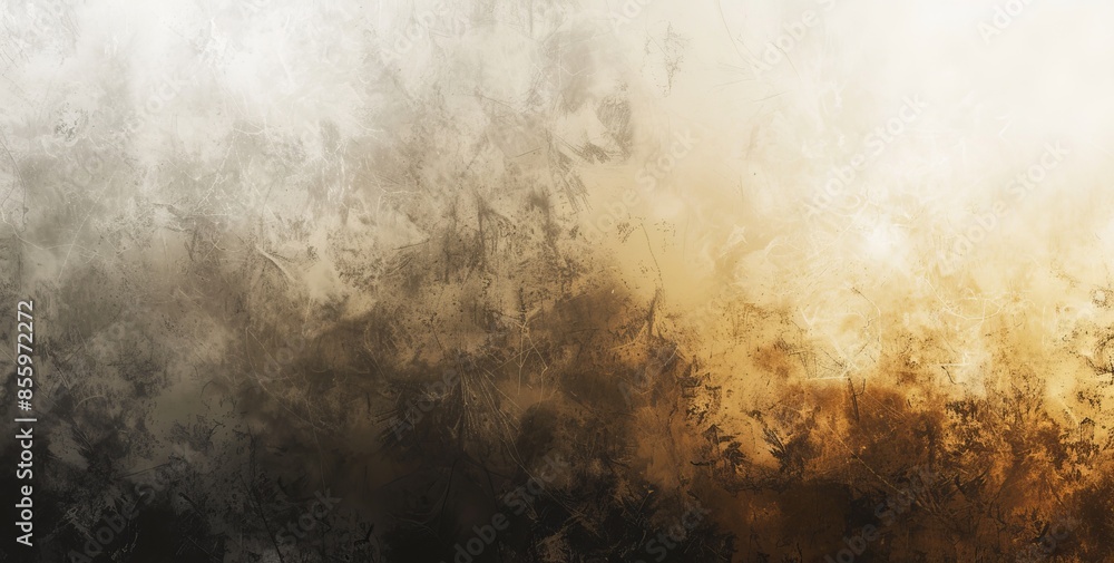 Poster black brown color gradient rough abstract background shine bright light and glow template empty spac