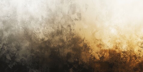 Obraz premium Black brown color gradient rough abstract background shine bright light and glow template empty space grainy noise grunge texture on transparent background