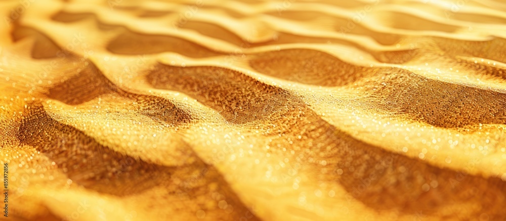 Poster sand desert. copy space image. place for adding text or design