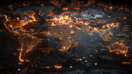 A visual map of the integrated data of the future.