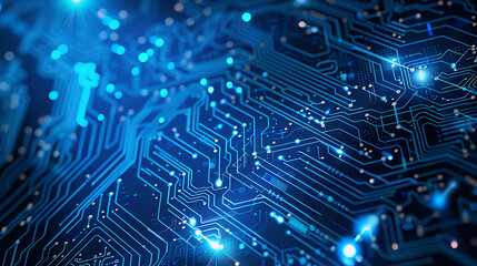 Obraz premium technology background