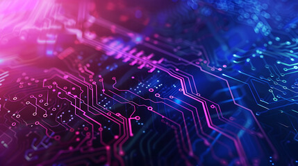 Obraz premium technology background