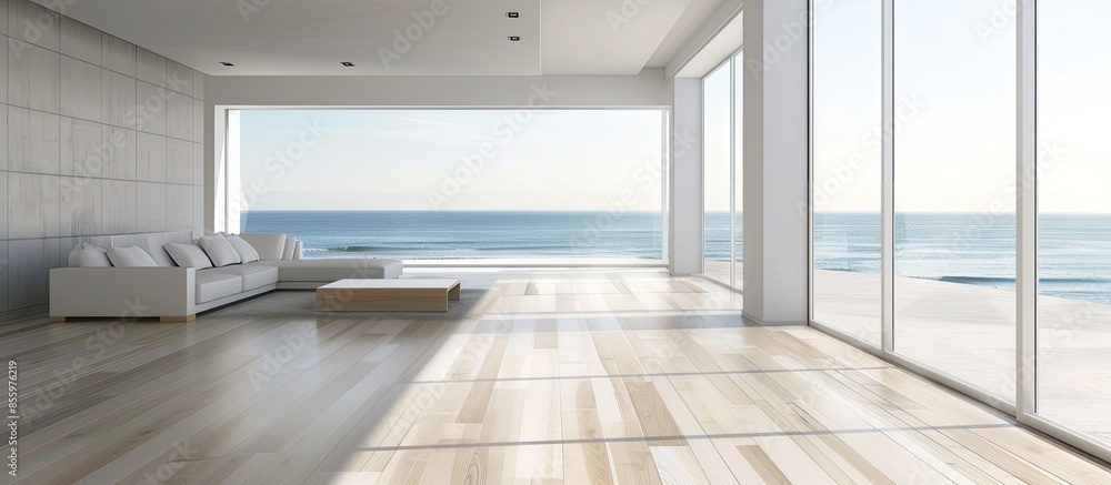 Aufkleber interior of a modern apartment. copy space image. place for adding text and design