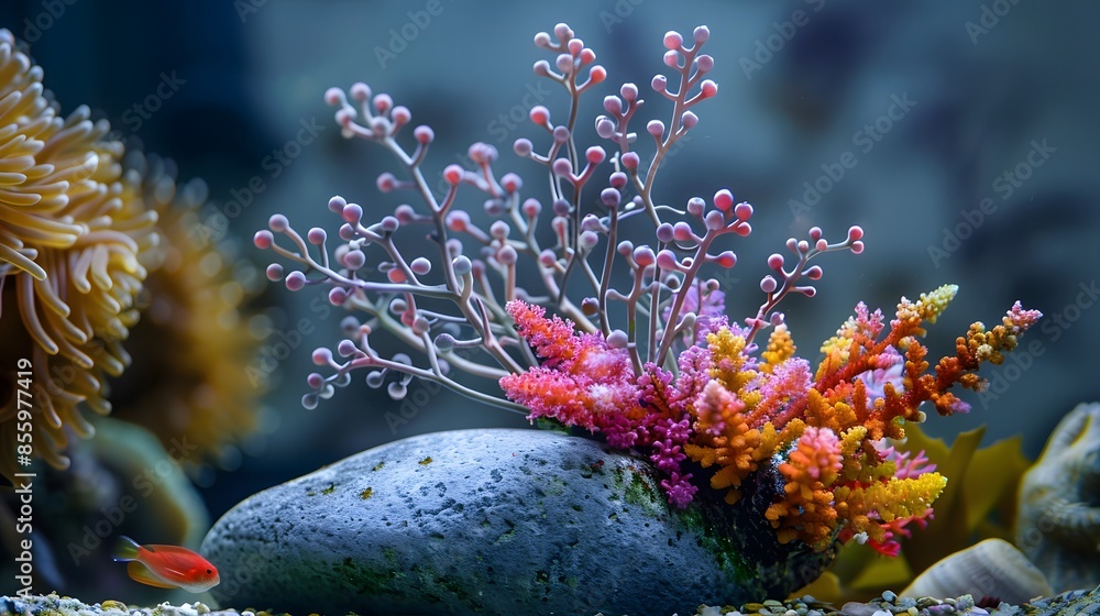 Wall mural Beautiful coral garden in Red Sea - Wall murals