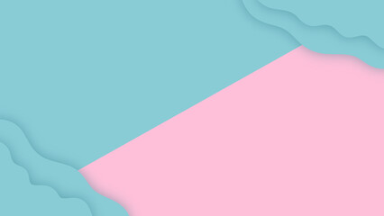 Abstract colorful background. Pink blue and yellow color  background. simplistic wallpaper.