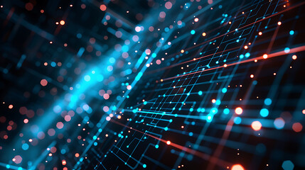 Fototapeta premium technology background