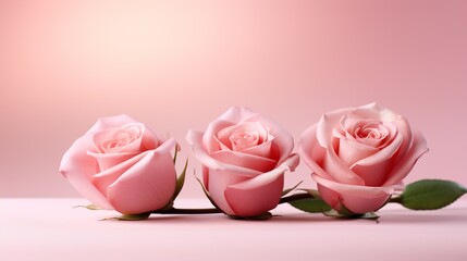 pink rose in vase