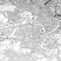 Naklejka premium 3D illustration of city and urban in Rome Italy