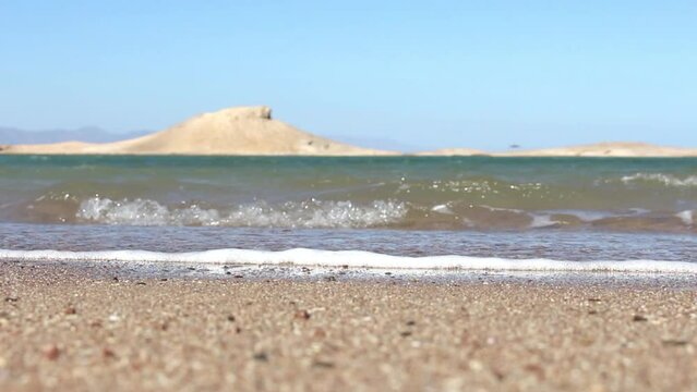 beach in the morning, Aqaba Sea in Tabuk Saudi Arabia