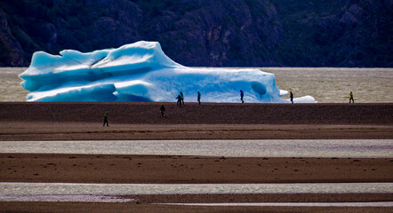 Grey Glacier. Torres del Paine, Chile