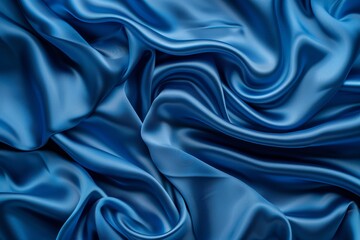 Fototapeta premium Background image of a luxury smooth iridescent violet silk fabric texture