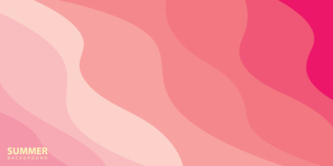 Abstract background design with summer color theme, with wavy patterns,Abstract summer wave background,