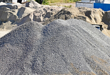 Pile of gravel
