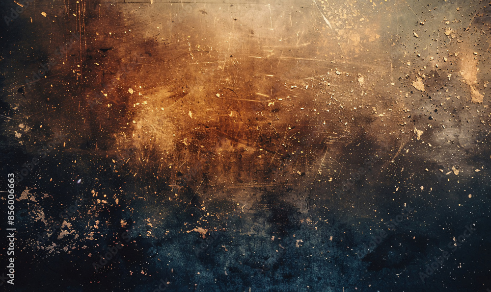 Wall mural old photo texture-generative ai