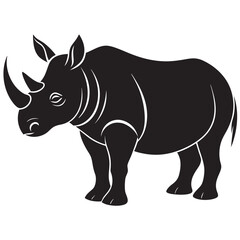 rhino vector illustration