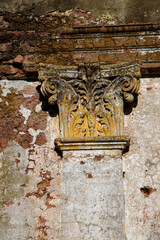 detail of a fountain