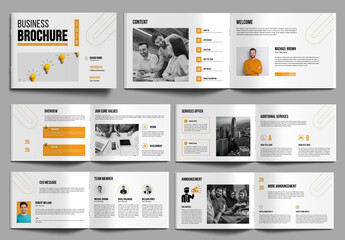 Business Brochure Design Landscape