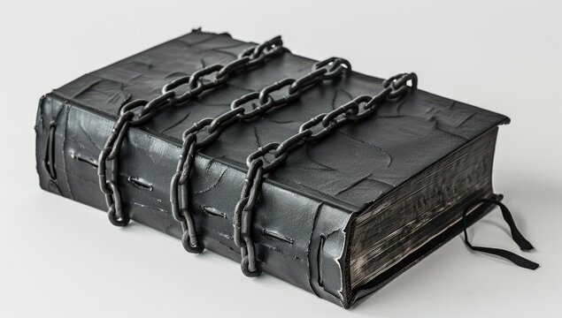 Black Book Bound by Chains