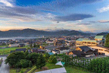 Miyazu, Kyoto, Japan at Dawn