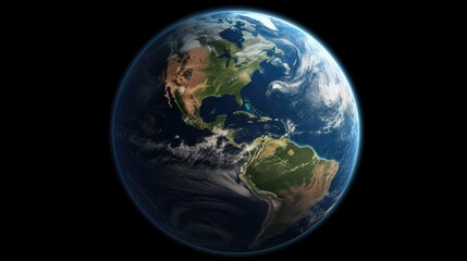 Fototapeta premium Our home planet, Earth, is a beautiful and complex place. It is the only planet in our solar system that is known to support life.