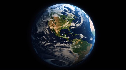 Fototapeta premium Our home planet, Earth, is a beautiful and complex place. It is the only planet in our solar system that is known to support life.