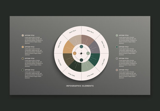 Circular 8 Step Workflow Infographic