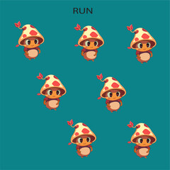 2d Game assets, character, enemy, snake, girl, boy