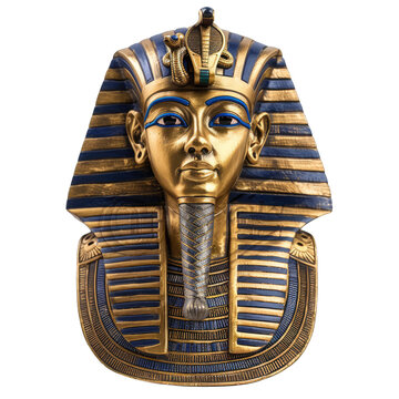 pharaoh isolated on white background