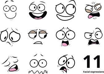 11 Essential Facial Expressions for Dynamic Character Design
