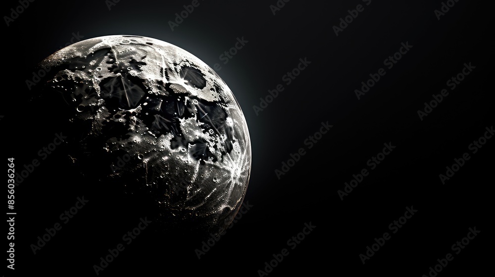 Poster the moon is a beautiful and mysterious celestial body that has been a source of inspiration for arti