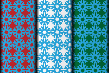 Background style vector eps seamless pattern design element template.