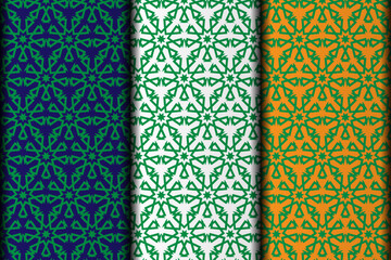 Background style vector eps seamless pattern design element template.