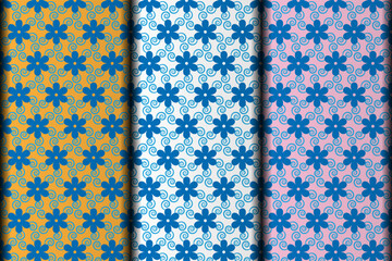 Background style vector eps seamless pattern design element template.