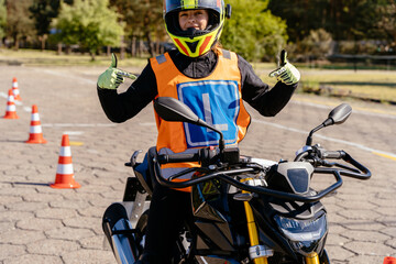 Moto school track driving school.