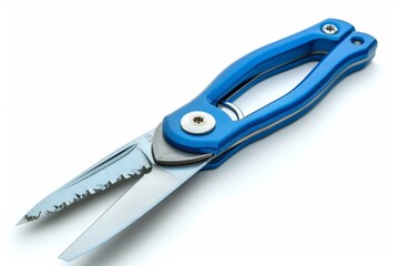 Obraz premium Blue Handheld Multi-Purpose Scissors