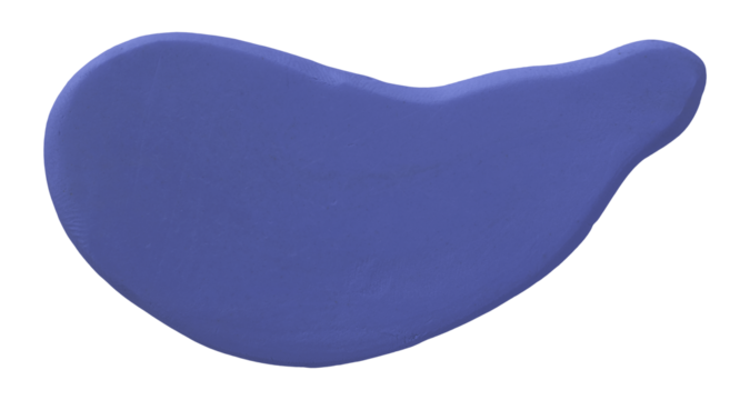 Plasticine is a purple brush isolated on a transparent background.