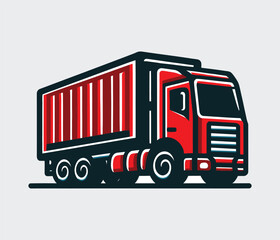 truck vector illustration, truck design © Visionary Vault
