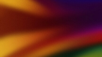 Magenta orange blue green free form gradient background, grainy texture, blurred color web banner design, bright shine, grungy texture, bright glowing template.
