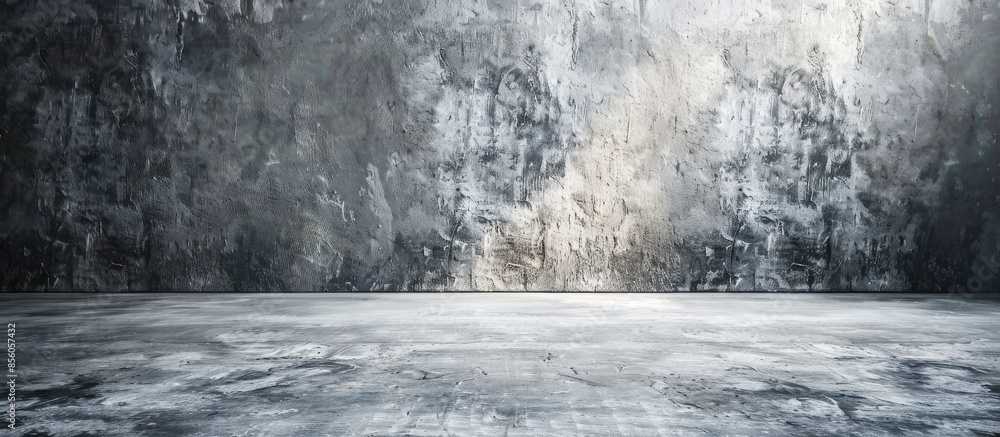 Poster cement polished wall old texture floor concrete vintage background. with copy space image. place for