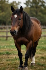 Fototapeta premium Potrait Horse Close Up 