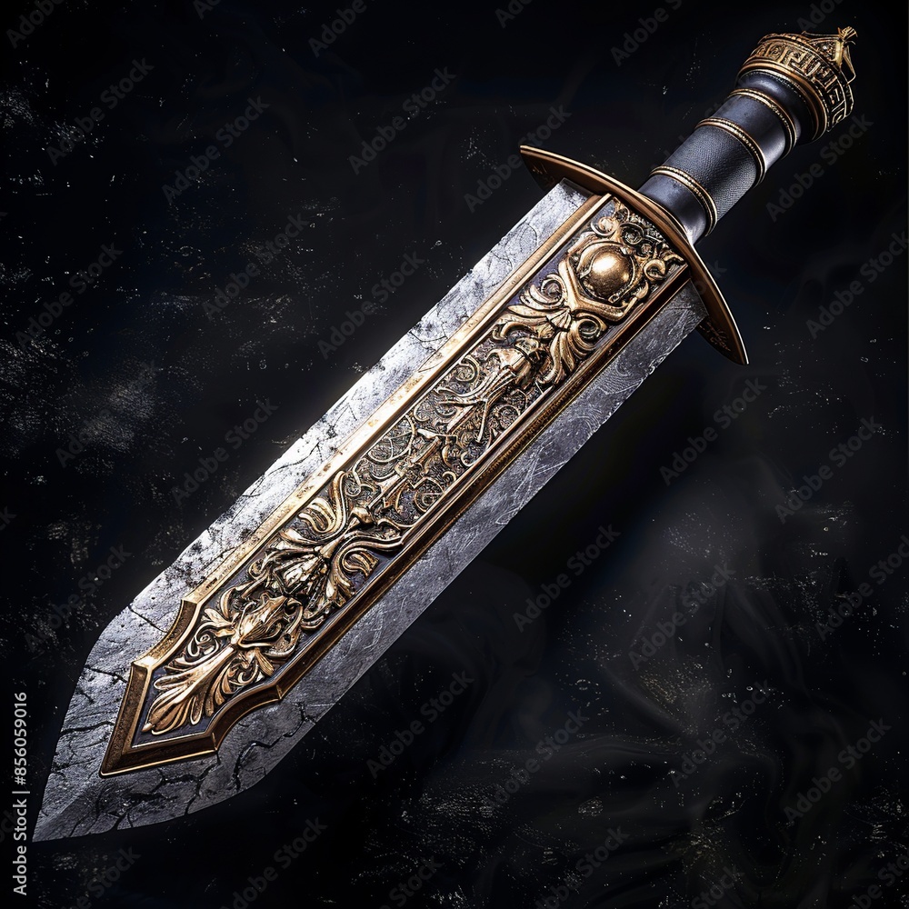 Aufkleber journey back in time with a glimpse of the roman empire military arsenal showcasing a diverse array 