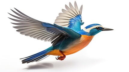 Obraz premium blue winged macaw