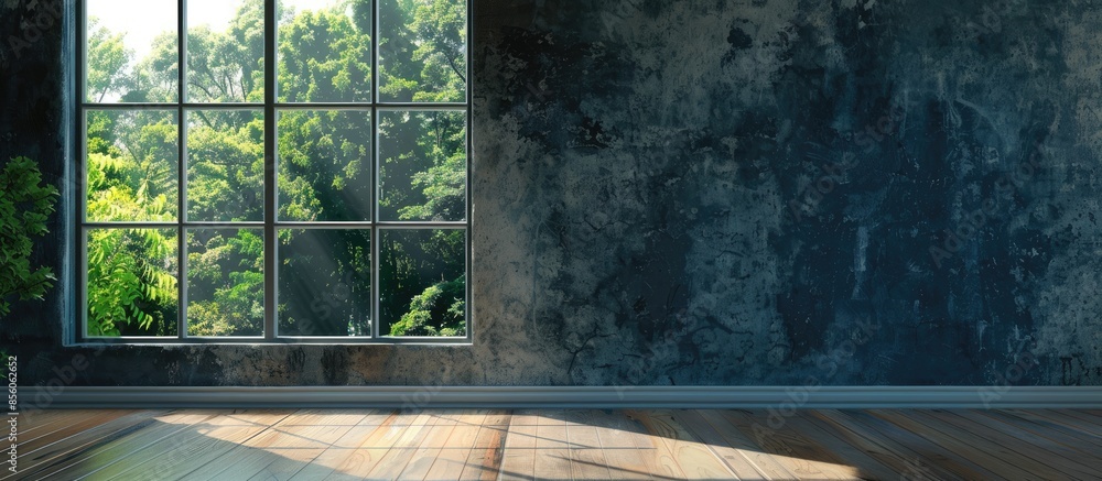 Fototapete the room window choice. with copy space image. place for adding text or design